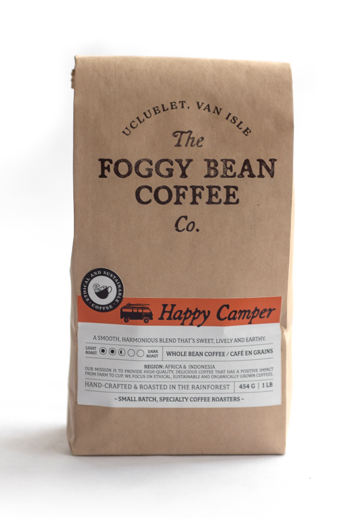 Happy Camper - Medium Roast – The Foggy Bean Coffee Co.